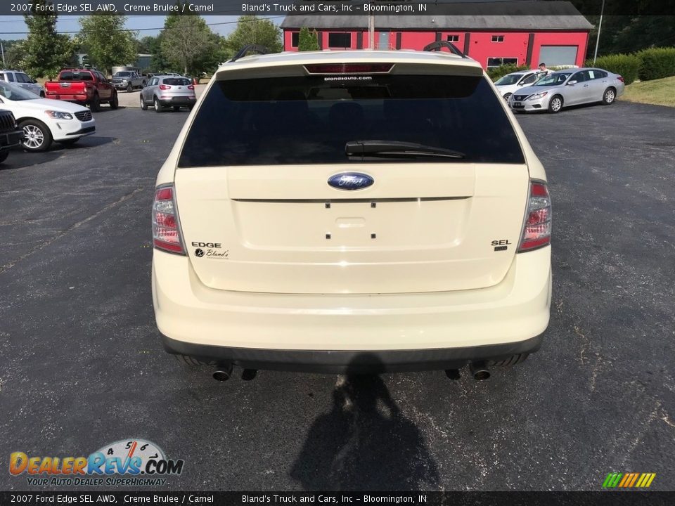 2007 Ford Edge SEL AWD Creme Brulee / Camel Photo #8