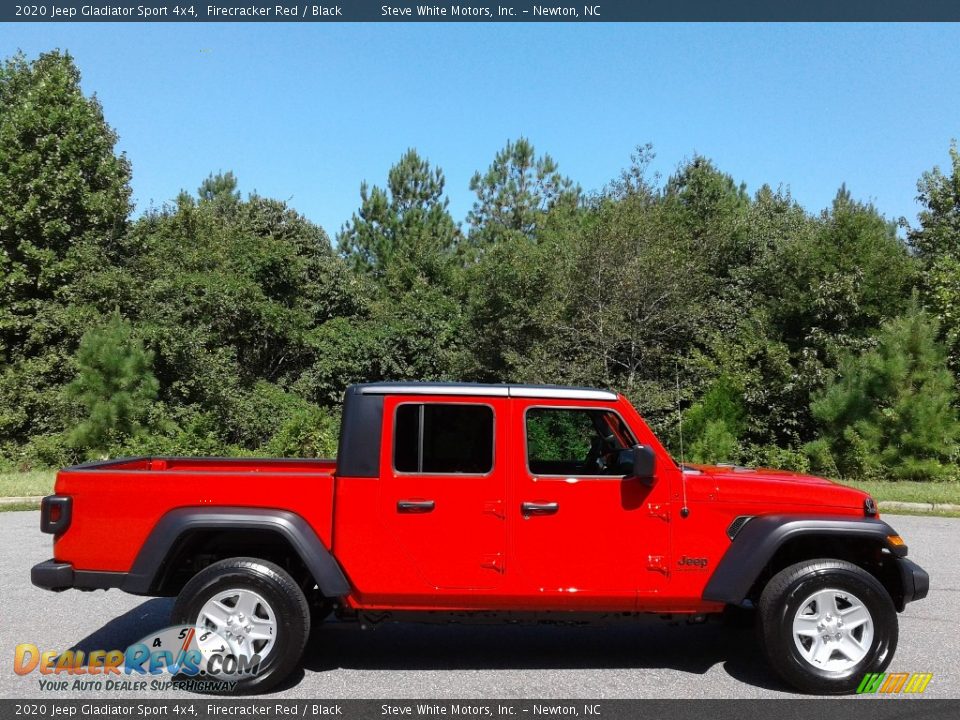 2020 Jeep Gladiator Sport 4x4 Firecracker Red / Black Photo #5