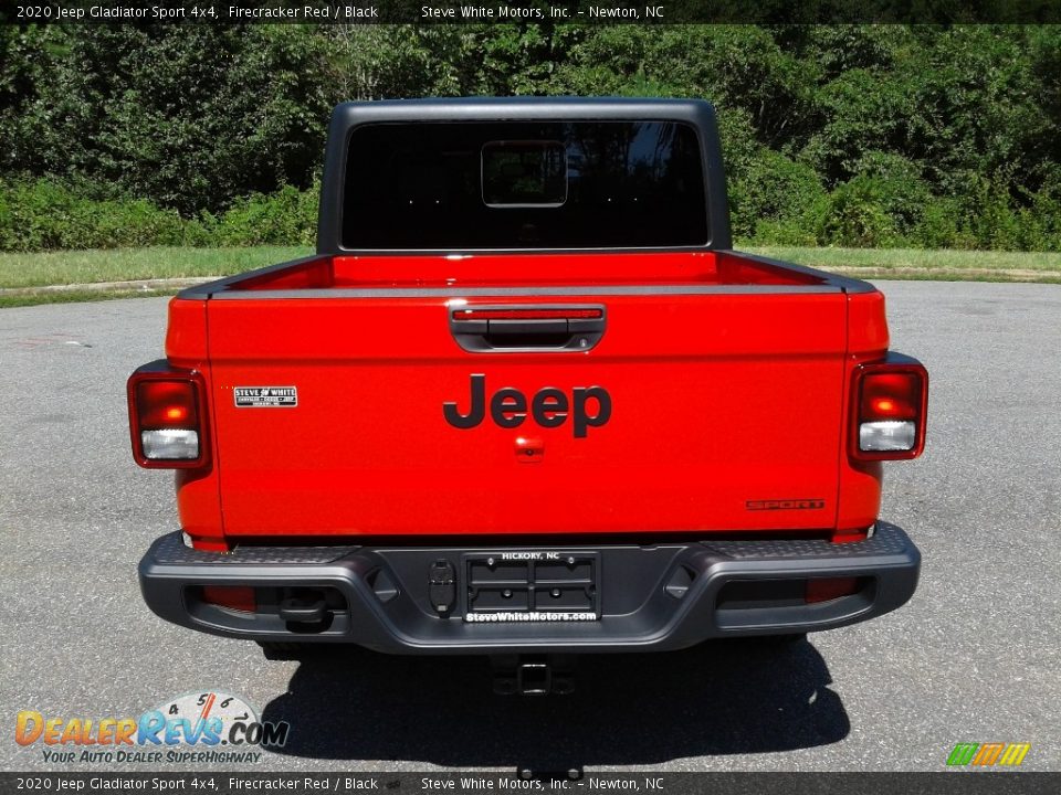 2020 Jeep Gladiator Sport 4x4 Firecracker Red / Black Photo #7