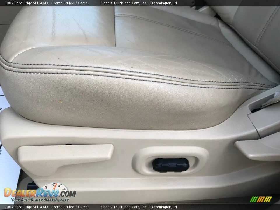 2007 Ford Edge SEL AWD Creme Brulee / Camel Photo #12