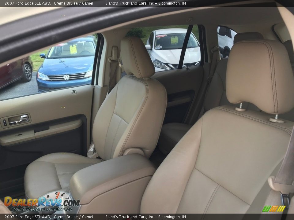 2007 Ford Edge SEL AWD Creme Brulee / Camel Photo #14