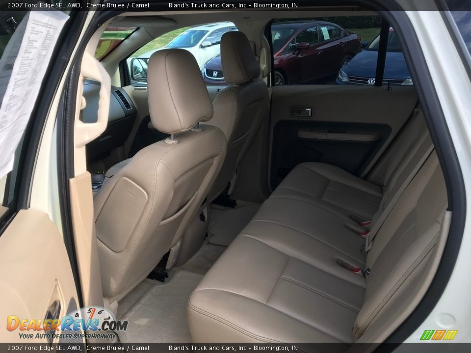 2007 Ford Edge SEL AWD Creme Brulee / Camel Photo #15