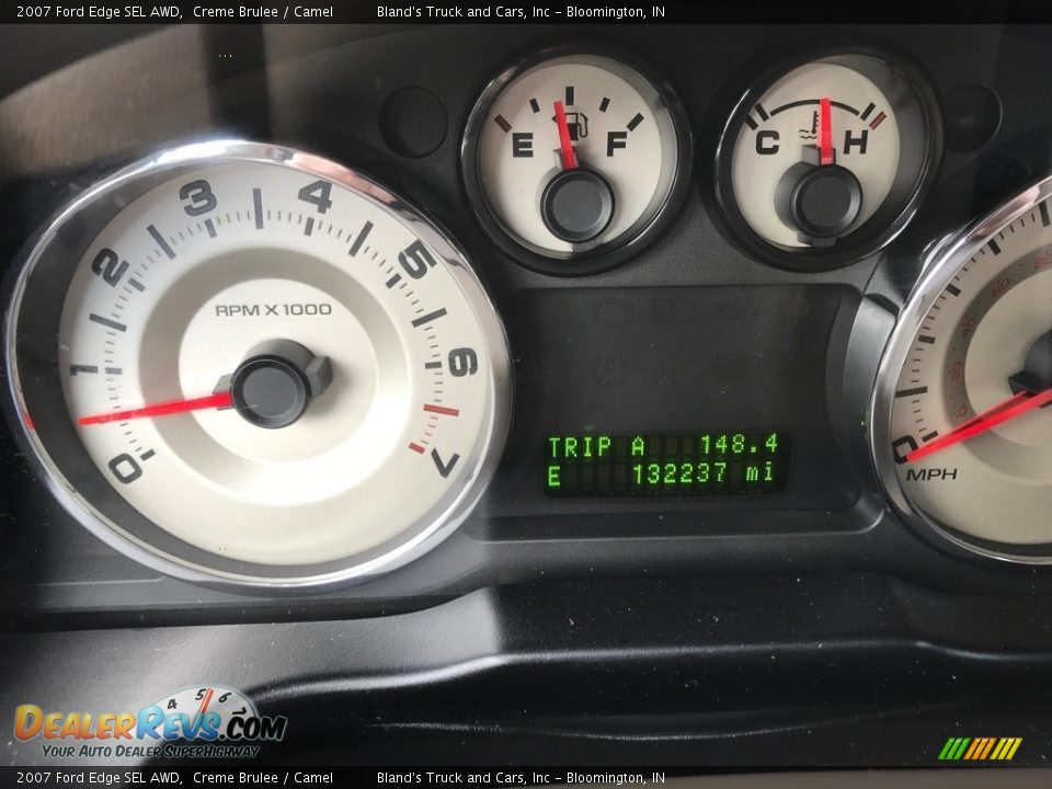 2007 Ford Edge SEL AWD Creme Brulee / Camel Photo #17