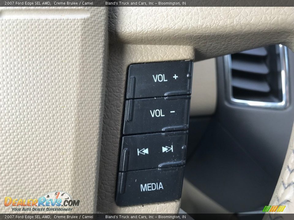 2007 Ford Edge SEL AWD Creme Brulee / Camel Photo #19