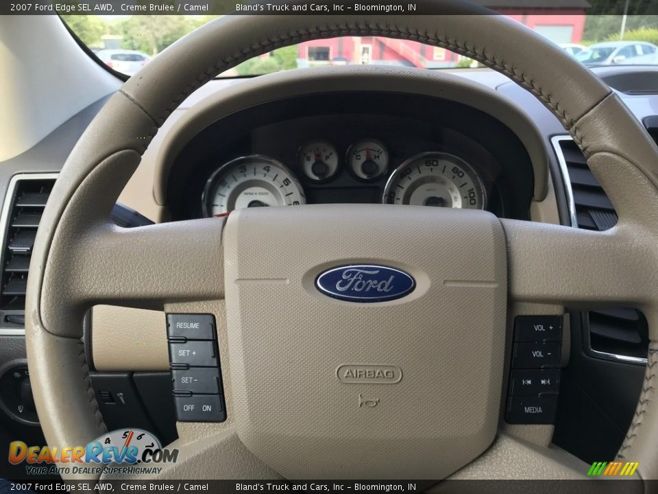 2007 Ford Edge SEL AWD Creme Brulee / Camel Photo #20
