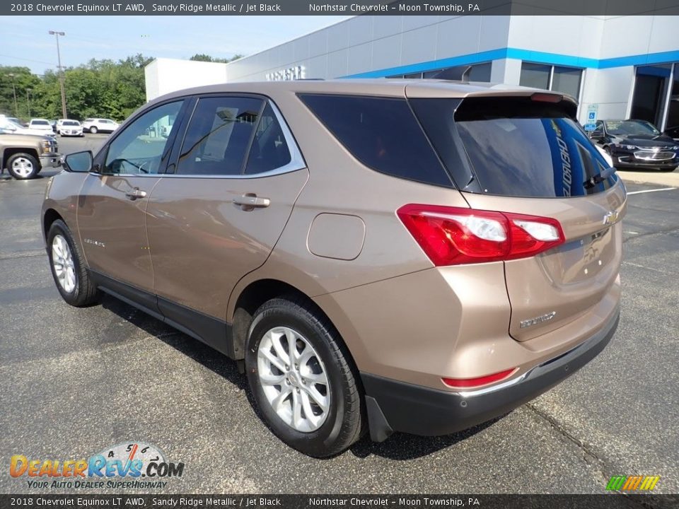 2018 Chevrolet Equinox LT AWD Sandy Ridge Metallic / Jet Black Photo #4