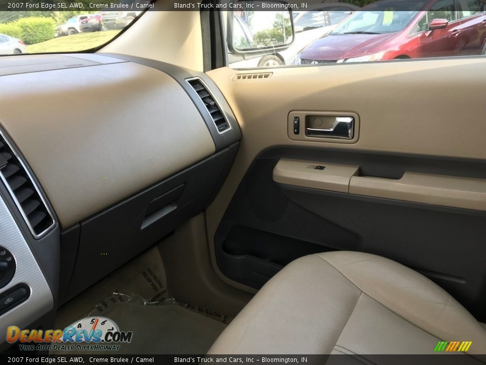 2007 Ford Edge SEL AWD Creme Brulee / Camel Photo #25