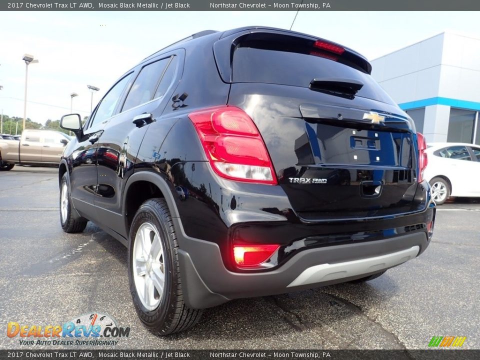 2017 Chevrolet Trax LT AWD Mosaic Black Metallic / Jet Black Photo #5