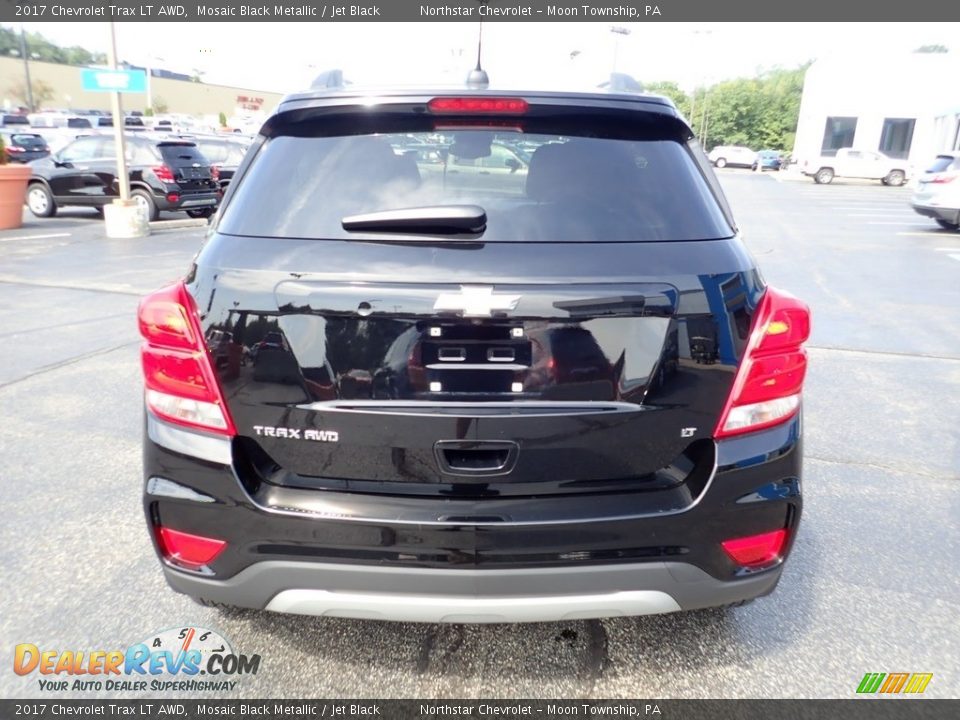 2017 Chevrolet Trax LT AWD Mosaic Black Metallic / Jet Black Photo #6
