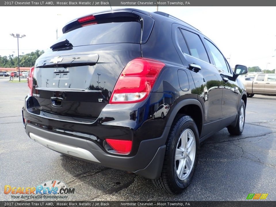 2017 Chevrolet Trax LT AWD Mosaic Black Metallic / Jet Black Photo #8