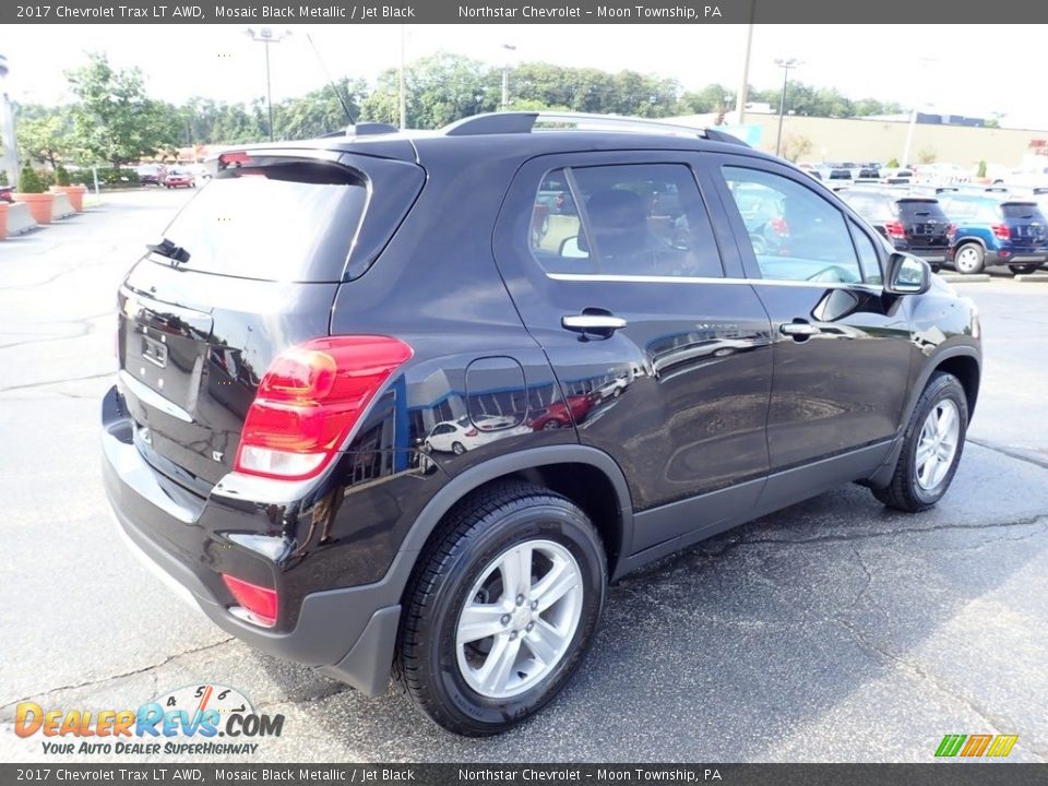 2017 Chevrolet Trax LT AWD Mosaic Black Metallic / Jet Black Photo #9