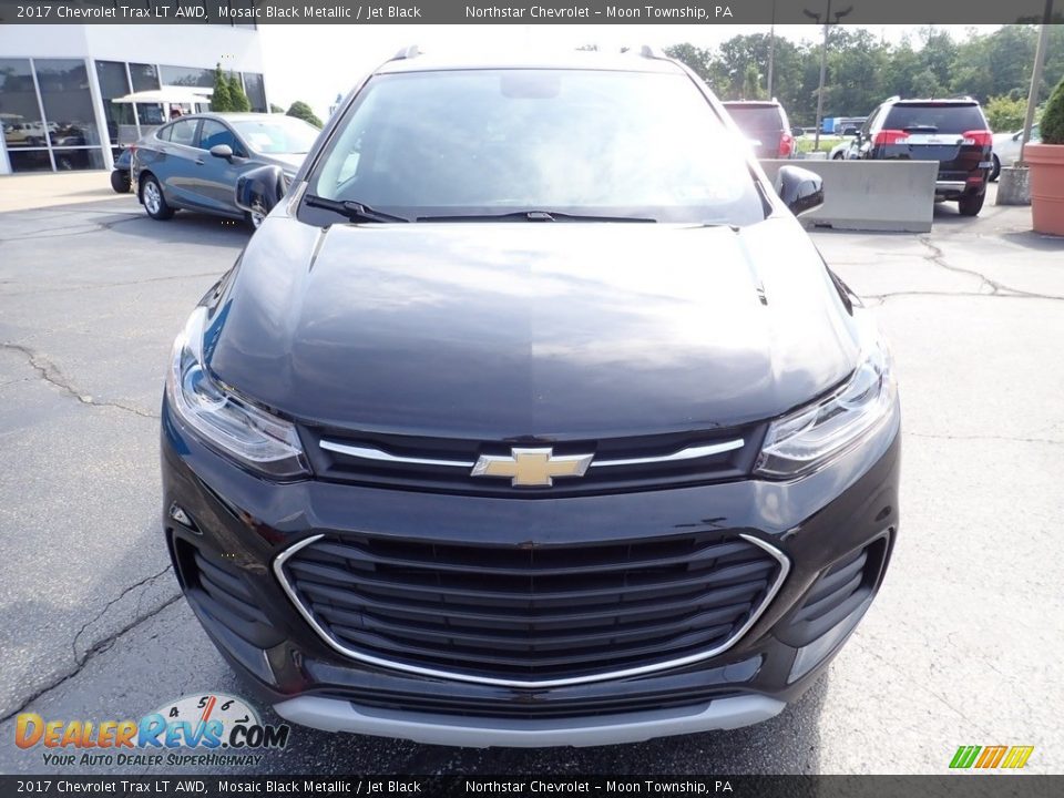2017 Chevrolet Trax LT AWD Mosaic Black Metallic / Jet Black Photo #13