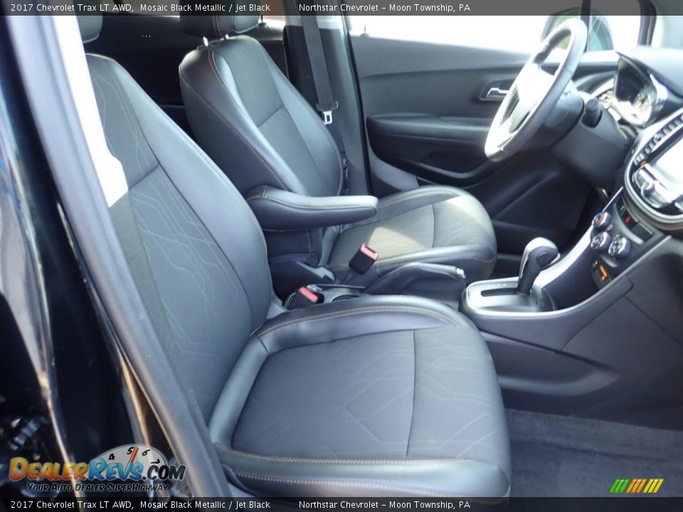 2017 Chevrolet Trax LT AWD Mosaic Black Metallic / Jet Black Photo #15