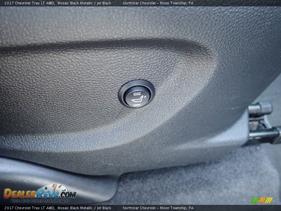 2017 Chevrolet Trax LT AWD Mosaic Black Metallic / Jet Black Photo #17