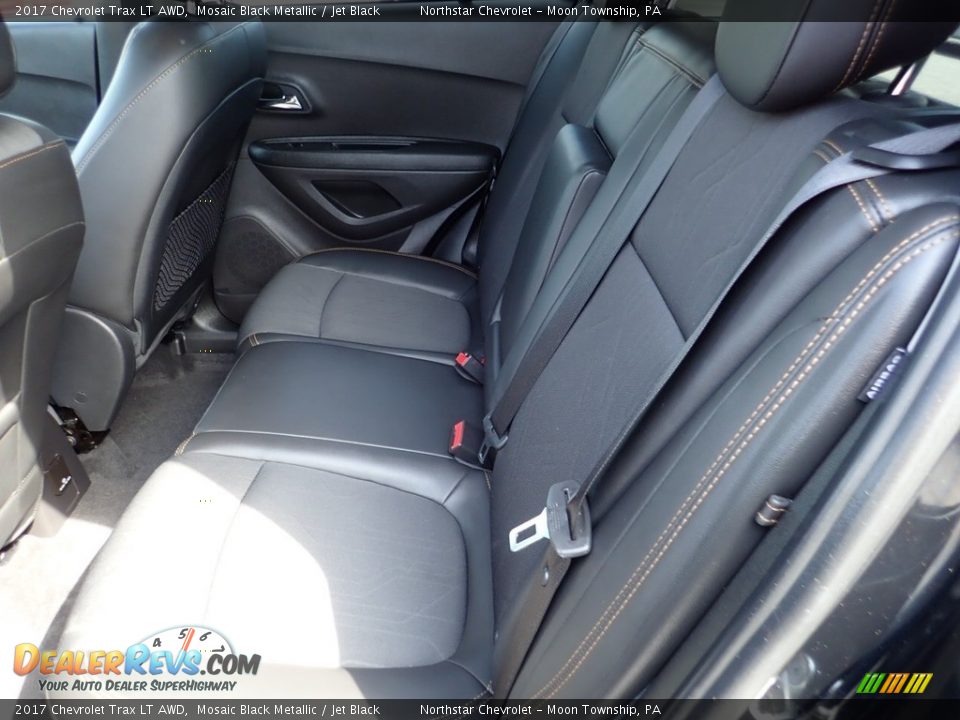 2017 Chevrolet Trax LT AWD Mosaic Black Metallic / Jet Black Photo #22