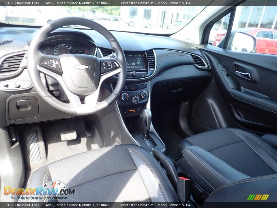 2017 Chevrolet Trax LT AWD Mosaic Black Metallic / Jet Black Photo #23