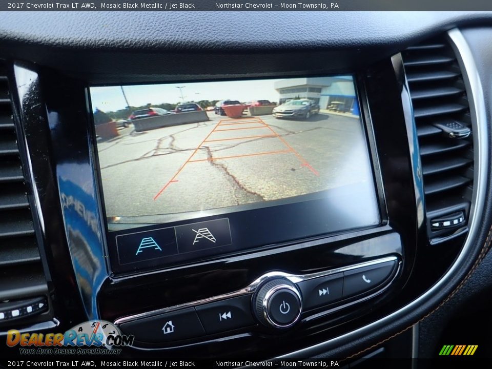 2017 Chevrolet Trax LT AWD Mosaic Black Metallic / Jet Black Photo #30