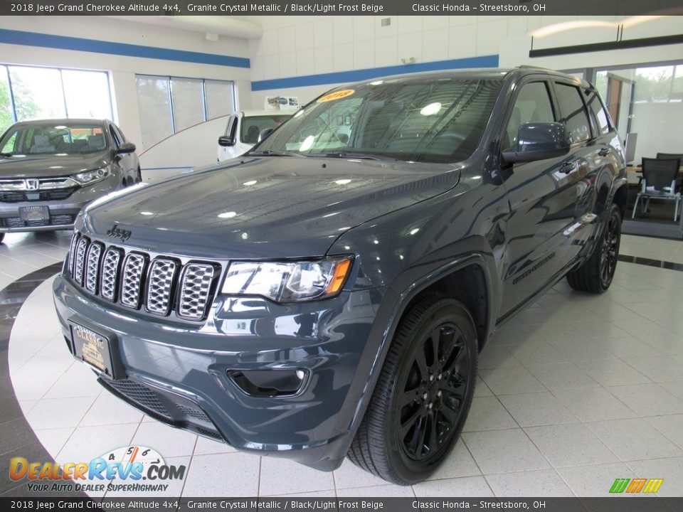 2018 Jeep Grand Cherokee Altitude 4x4 Granite Crystal Metallic / Black/Light Frost Beige Photo #1