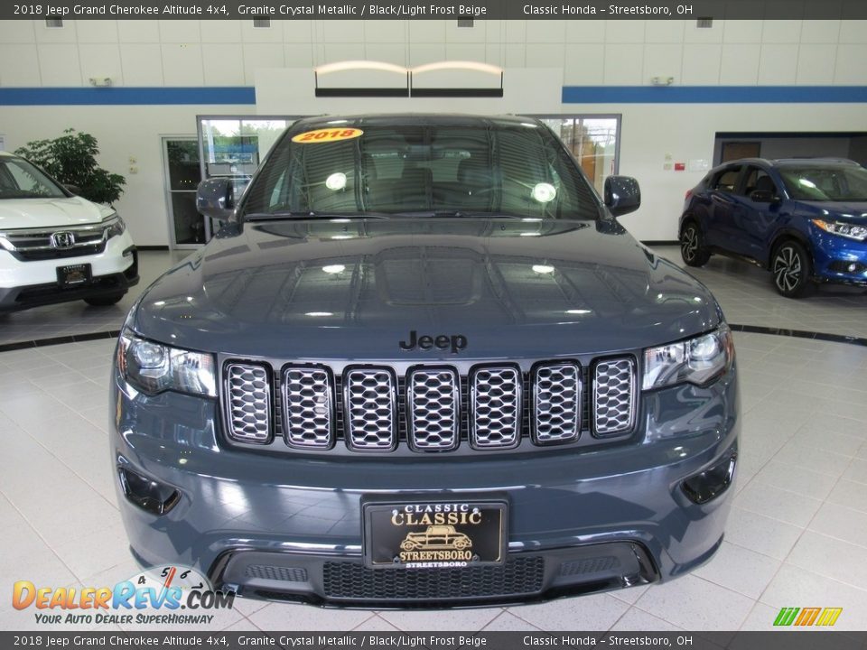 2018 Jeep Grand Cherokee Altitude 4x4 Granite Crystal Metallic / Black/Light Frost Beige Photo #2
