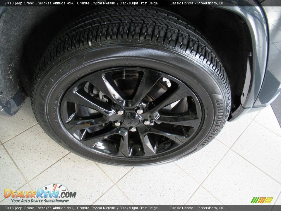 2018 Jeep Grand Cherokee Altitude 4x4 Granite Crystal Metallic / Black/Light Frost Beige Photo #5