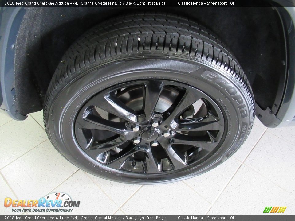 2018 Jeep Grand Cherokee Altitude 4x4 Granite Crystal Metallic / Black/Light Frost Beige Photo #6