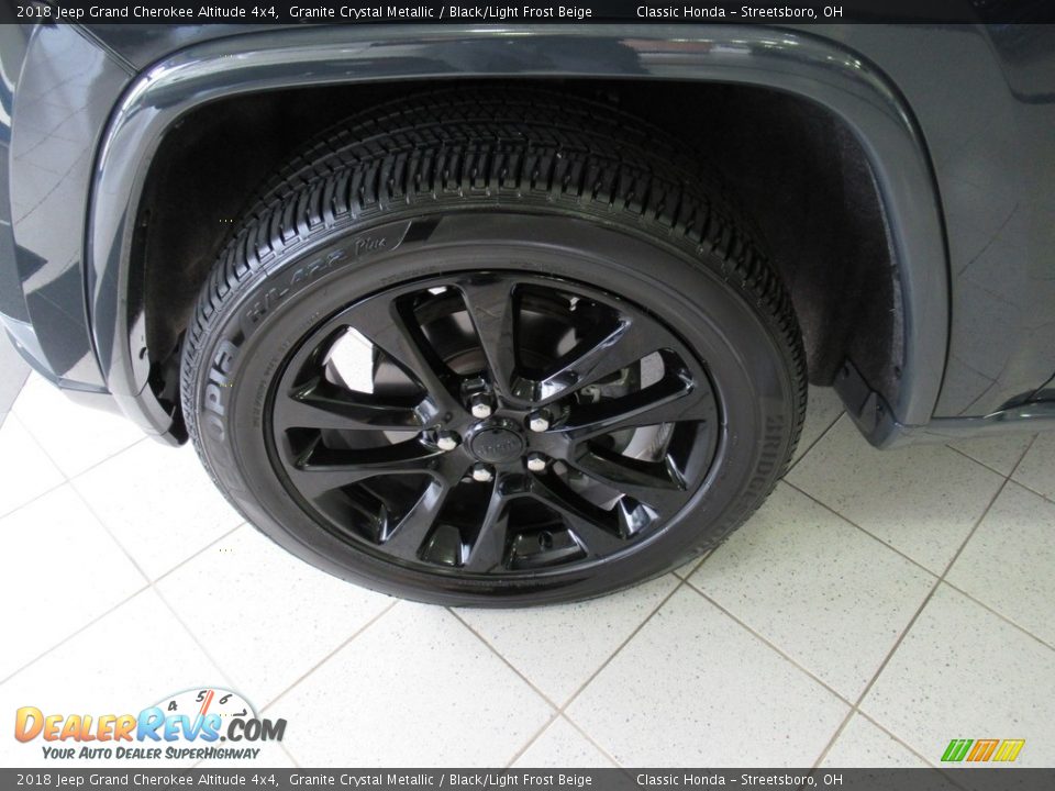 2018 Jeep Grand Cherokee Altitude 4x4 Granite Crystal Metallic / Black/Light Frost Beige Photo #12