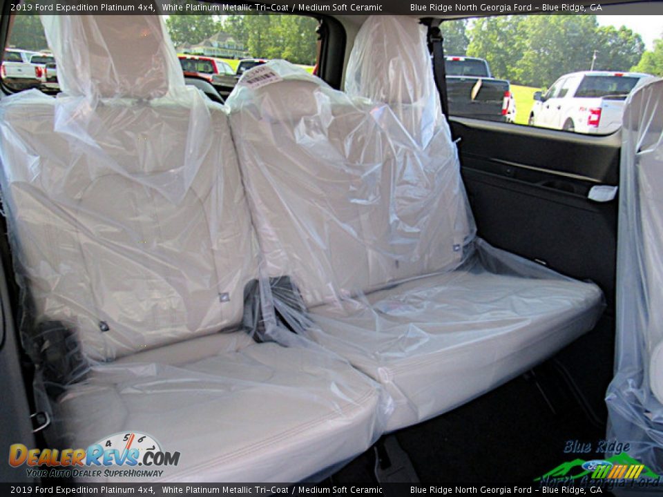 2019 Ford Expedition Platinum 4x4 White Platinum Metallic Tri-Coat / Medium Soft Ceramic Photo #13