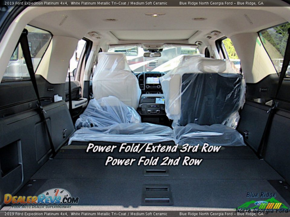 2019 Ford Expedition Platinum 4x4 White Platinum Metallic Tri-Coat / Medium Soft Ceramic Photo #15