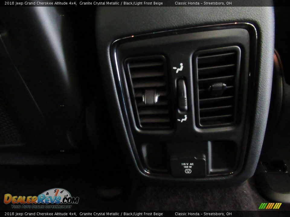 2018 Jeep Grand Cherokee Altitude 4x4 Granite Crystal Metallic / Black/Light Frost Beige Photo #21