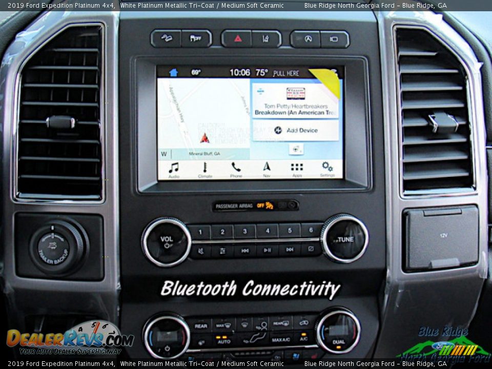 2019 Ford Expedition Platinum 4x4 White Platinum Metallic Tri-Coat / Medium Soft Ceramic Photo #20