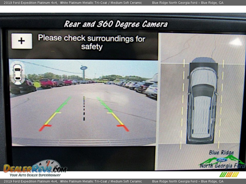 2019 Ford Expedition Platinum 4x4 White Platinum Metallic Tri-Coat / Medium Soft Ceramic Photo #23