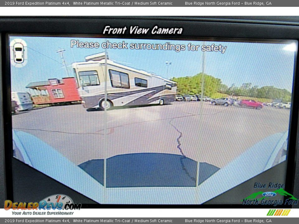 2019 Ford Expedition Platinum 4x4 White Platinum Metallic Tri-Coat / Medium Soft Ceramic Photo #24