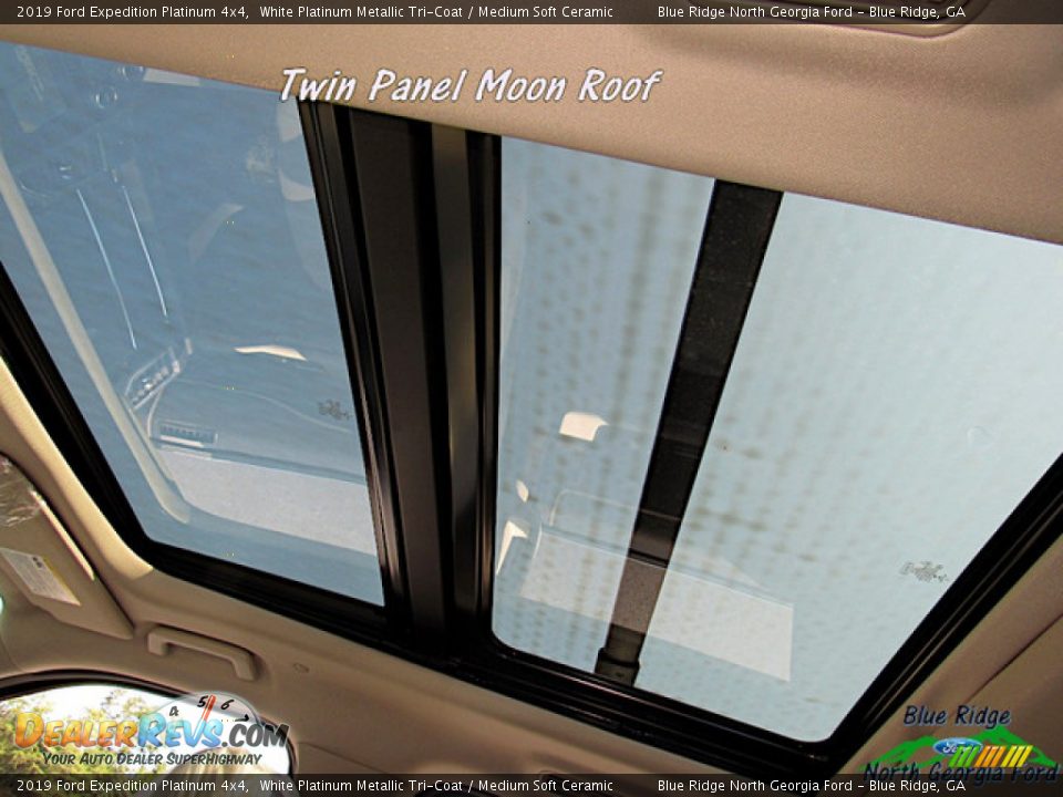 2019 Ford Expedition Platinum 4x4 White Platinum Metallic Tri-Coat / Medium Soft Ceramic Photo #29