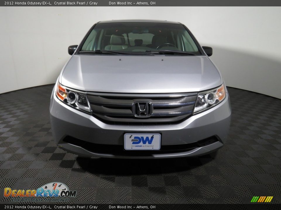 2012 Honda Odyssey EX-L Crystal Black Pearl / Gray Photo #5