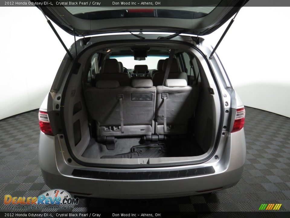 2012 Honda Odyssey EX-L Crystal Black Pearl / Gray Photo #13