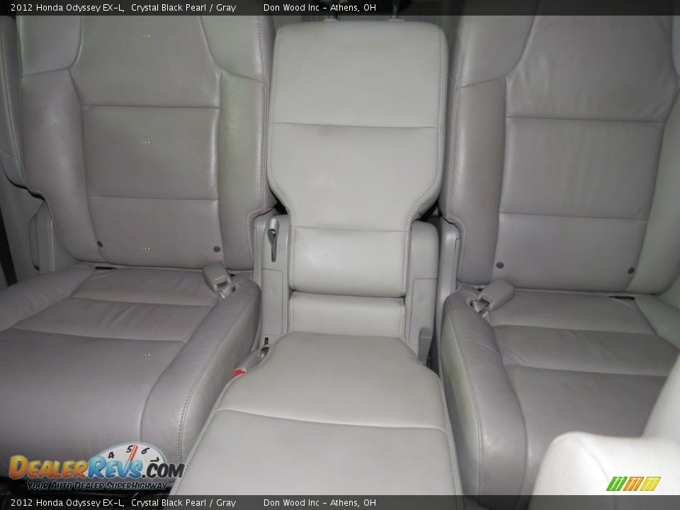 2012 Honda Odyssey EX-L Crystal Black Pearl / Gray Photo #21