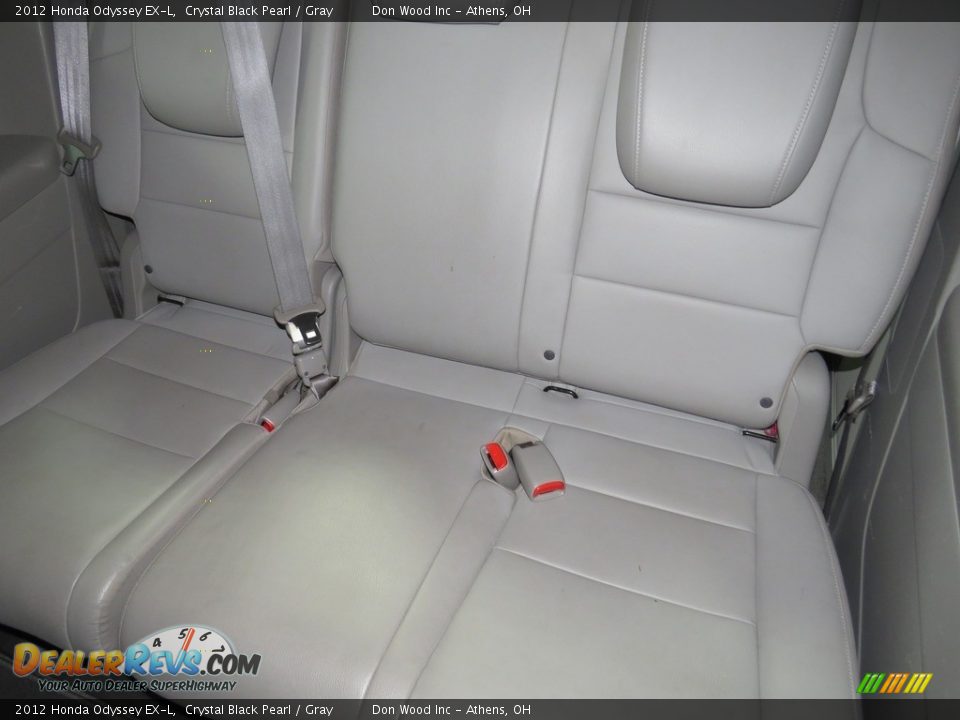 2012 Honda Odyssey EX-L Crystal Black Pearl / Gray Photo #23