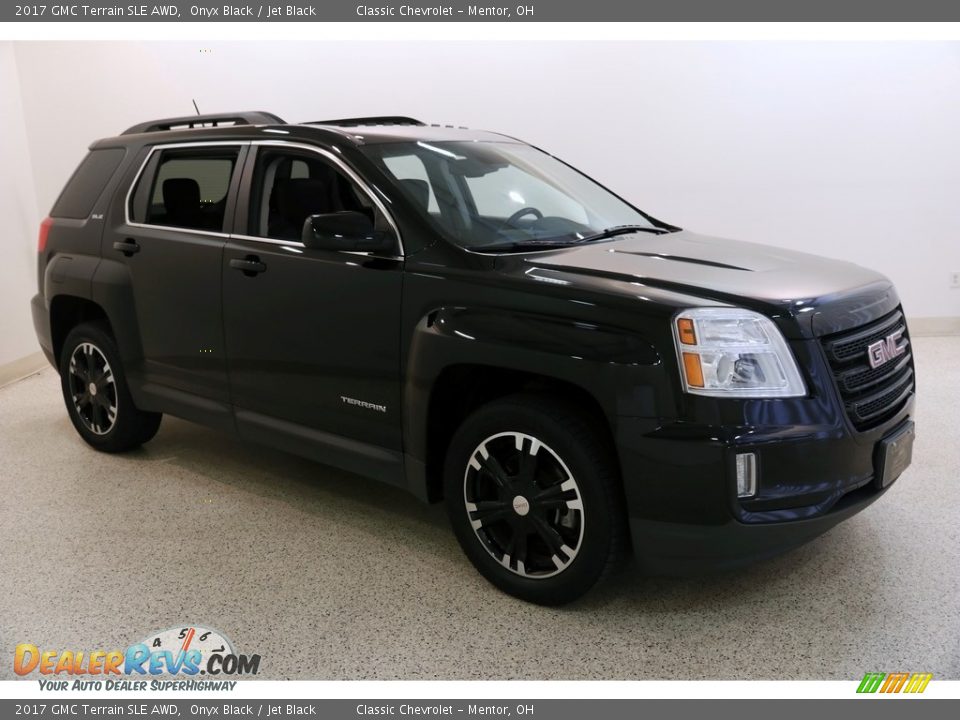 2017 GMC Terrain SLE AWD Onyx Black / Jet Black Photo #1