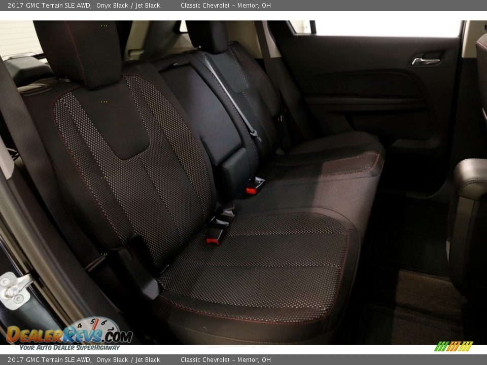 2017 GMC Terrain SLE AWD Onyx Black / Jet Black Photo #14