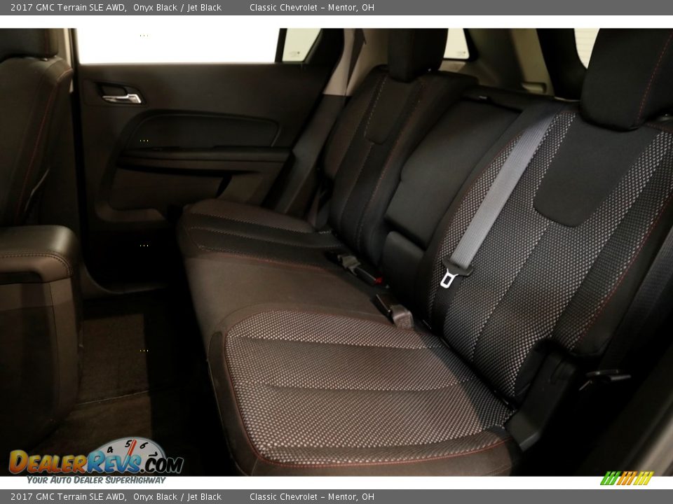 2017 GMC Terrain SLE AWD Onyx Black / Jet Black Photo #15