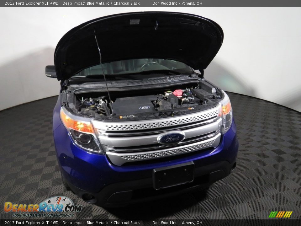 2013 Ford Explorer XLT 4WD Deep Impact Blue Metallic / Charcoal Black Photo #6