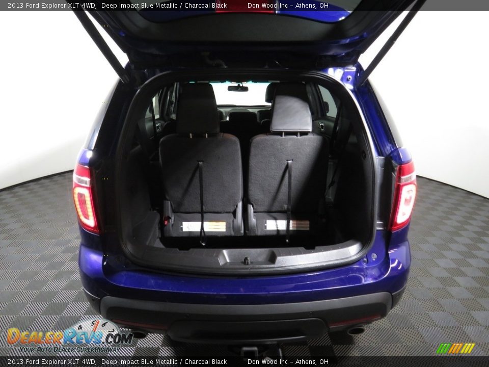 2013 Ford Explorer XLT 4WD Deep Impact Blue Metallic / Charcoal Black Photo #13