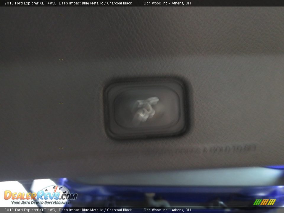 2013 Ford Explorer XLT 4WD Deep Impact Blue Metallic / Charcoal Black Photo #15