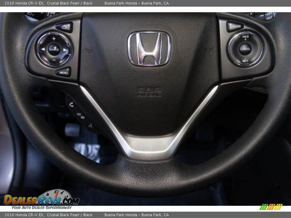 2016 Honda CR-V EX Crystal Black Pearl / Black Photo #11