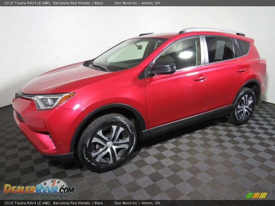 2016 Toyota RAV4 LE AWD Barcelona Red Metallic / Black Photo #7