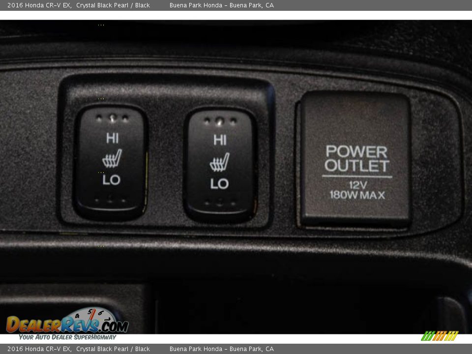 2016 Honda CR-V EX Crystal Black Pearl / Black Photo #12