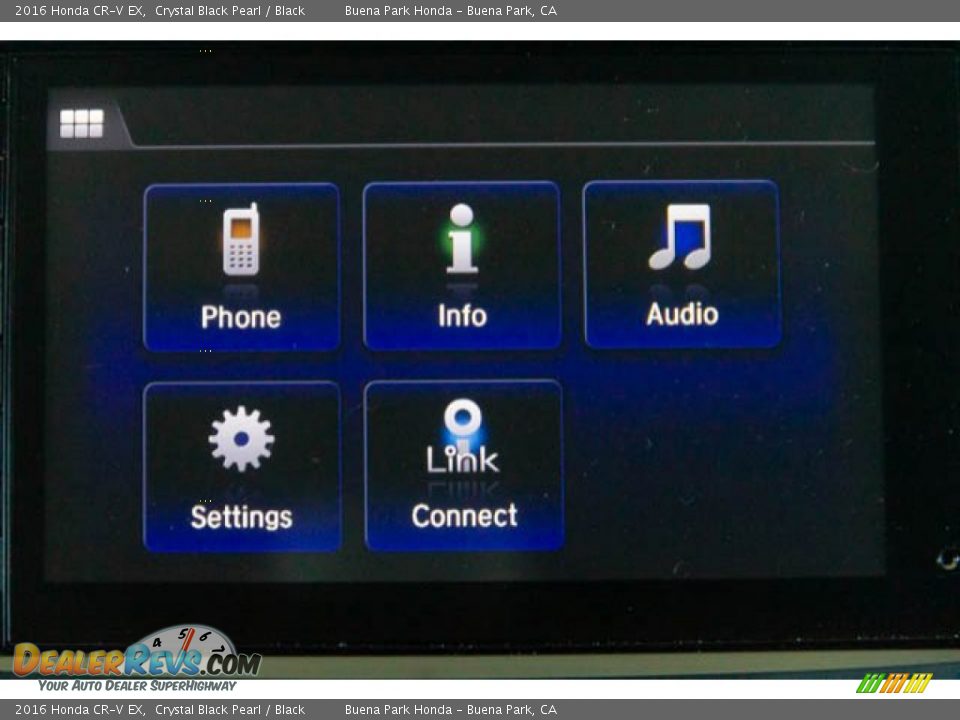 2016 Honda CR-V EX Crystal Black Pearl / Black Photo #22
