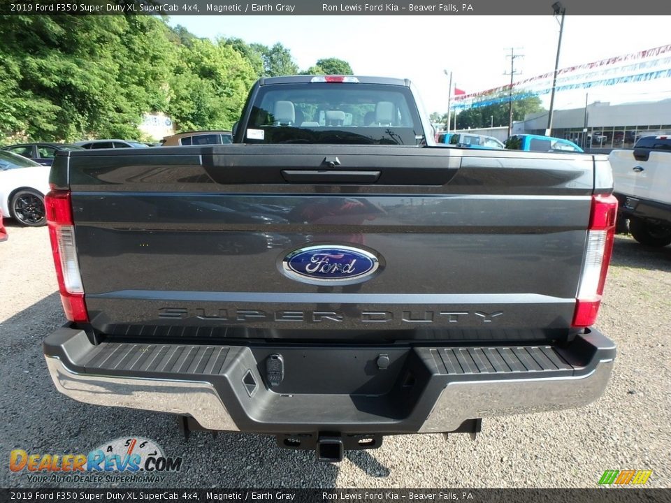2019 Ford F350 Super Duty XL SuperCab 4x4 Magnetic / Earth Gray Photo #3