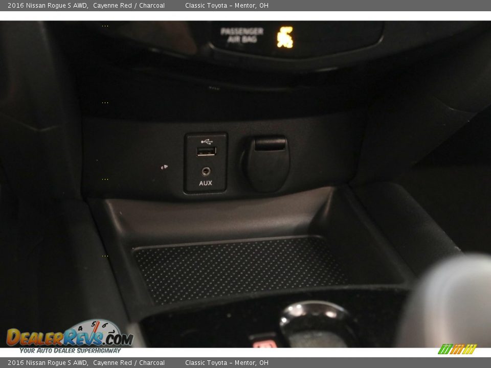 2016 Nissan Rogue S AWD Cayenne Red / Charcoal Photo #12