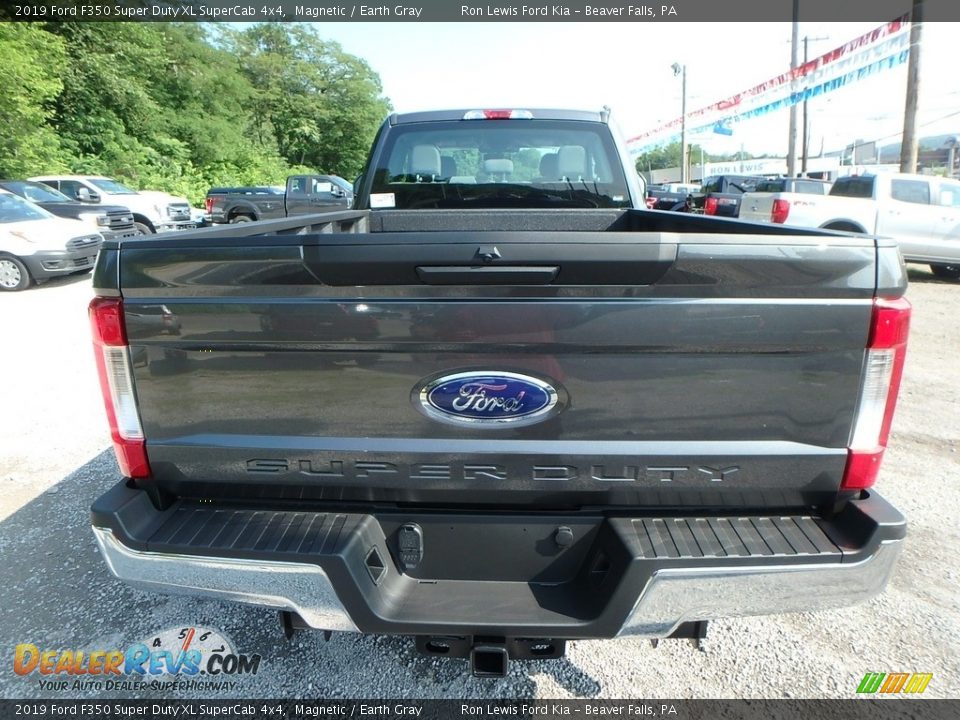 2019 Ford F350 Super Duty XL SuperCab 4x4 Magnetic / Earth Gray Photo #3